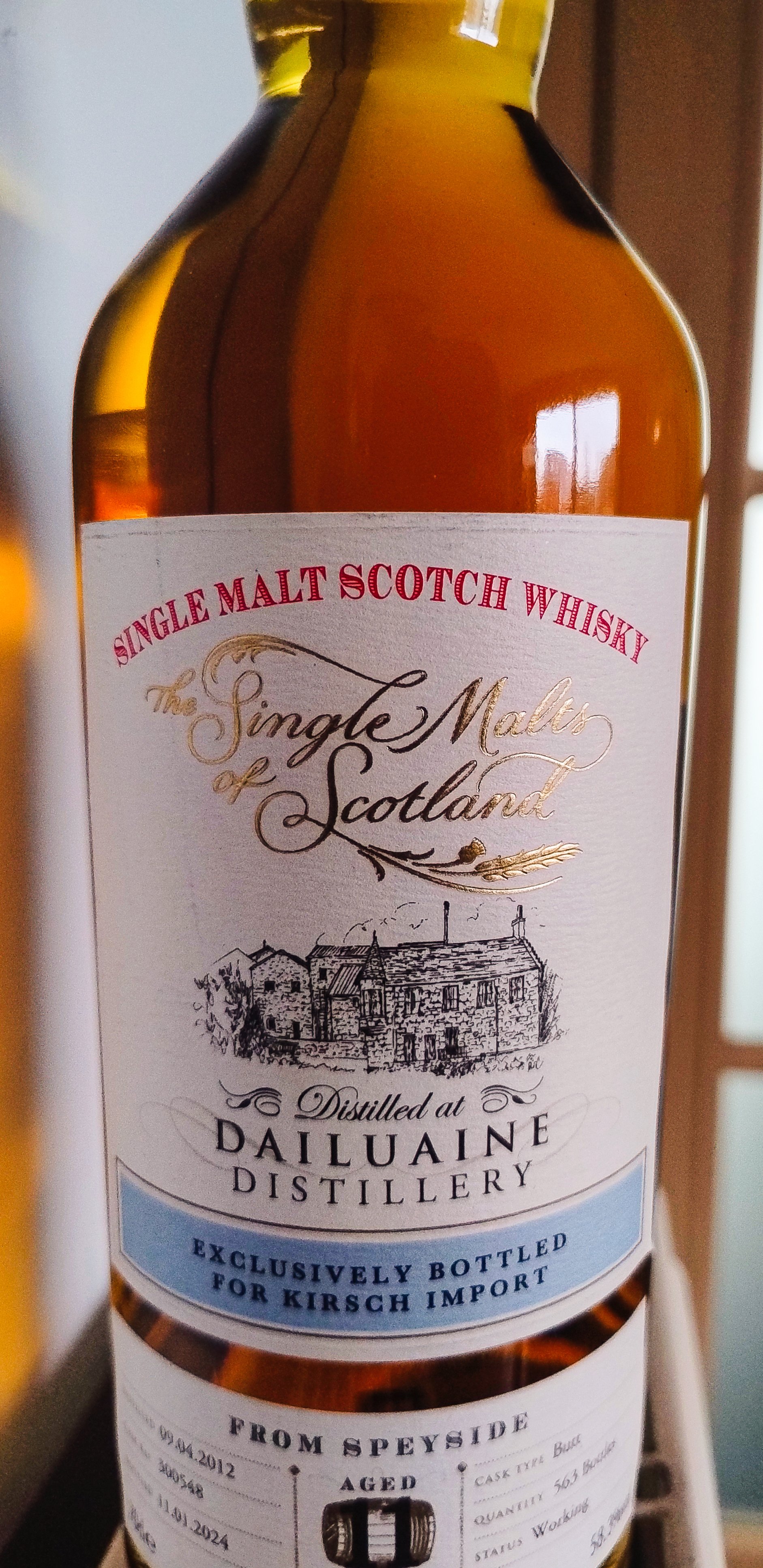 Dailuaine 11yo SMOS — Dramface
